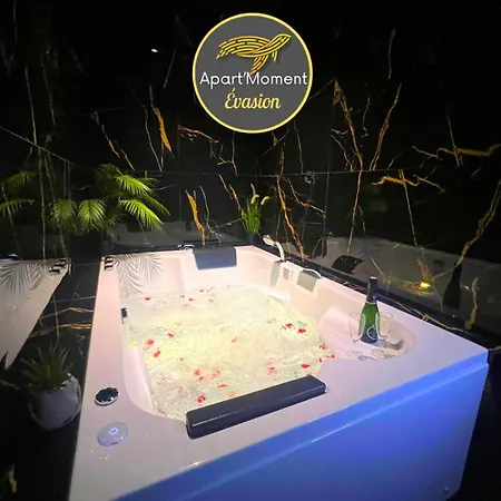 La Bulle Emeraude - Jacuzzi, Terrasse, Parking Prive Et Gratuit