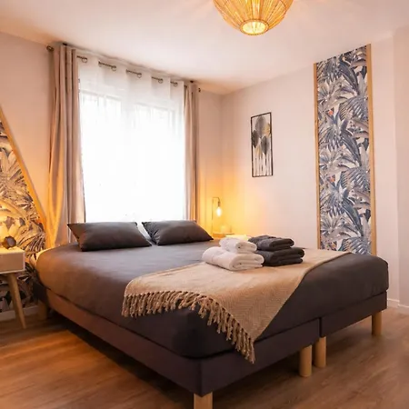 La Bulle Emeraude - Jacuzzi, Terrasse, Parking Prive Et Gratuit شقة