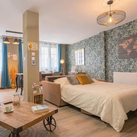 Apartmán La Bulle Emeraude - Jacuzzi, Terrasse, Parking Prive Et Gratuit