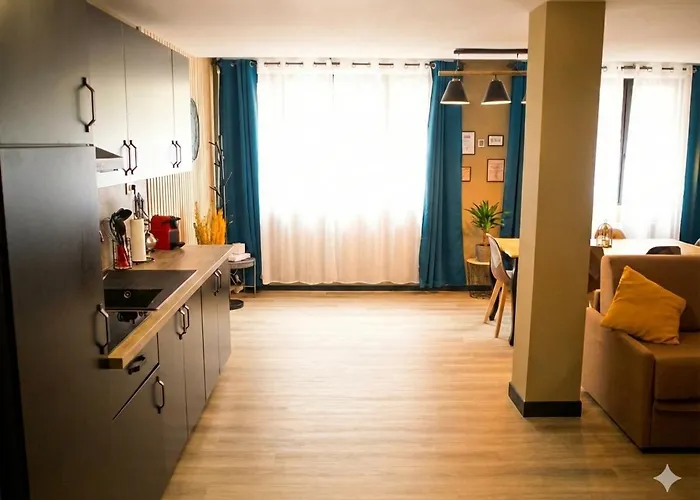 La Bulle Emeraude - Jacuzzi, Terrasse, Parking Prive Et Gratuit Appartement Saint-Omer (Pas-de-Calais)