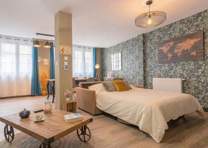 Apartment La Bulle Emeraude - Jacuzzi, Terrasse, Parking Prive Et Gratuit